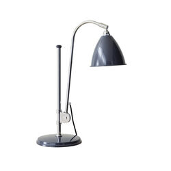Bestlite BL1 Table Lamp, silverstone grey/chrome, GUBI