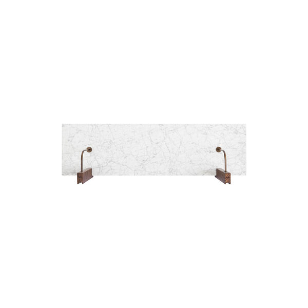 Corbel Shelf | White Marble Carrara, Audo Copenhagen