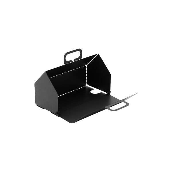 Cable House, charcoal, Pedestal