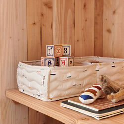 Otto f&ouml;rvaringskorg, pond boats, Dear April