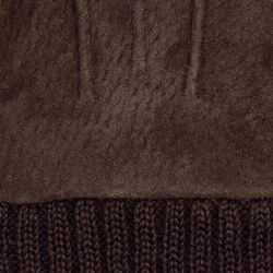 Liv läderhandske, dark brown, Kessler