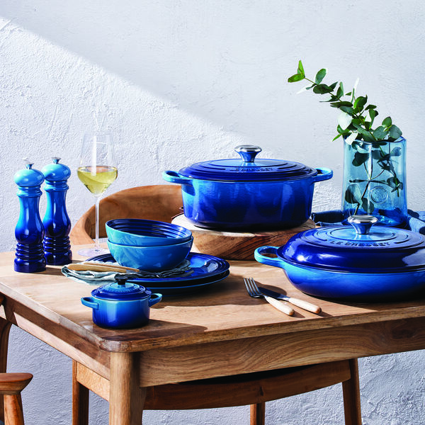 Signature middagstallrik &Oslash; 27 cm, azure blue, Le Creuset