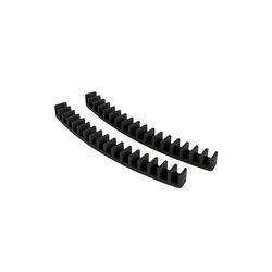 Double Vinyl Holder for Display LUNA, black, KRISTIAN JUUL