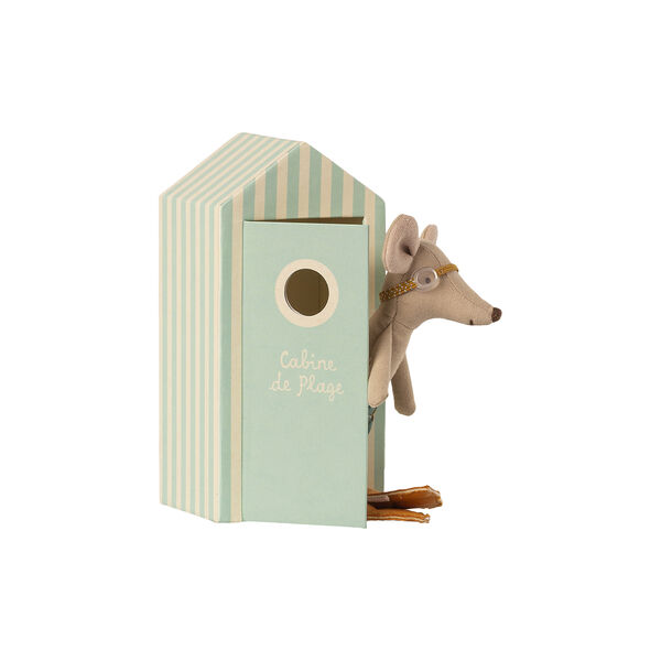 Storebror strandmus i strandhus, Maileg