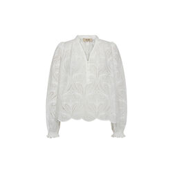 MMTazzin Caza Blouse, white, MOS MOSH