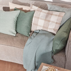 Marrakech Cushion, mint, Compliments