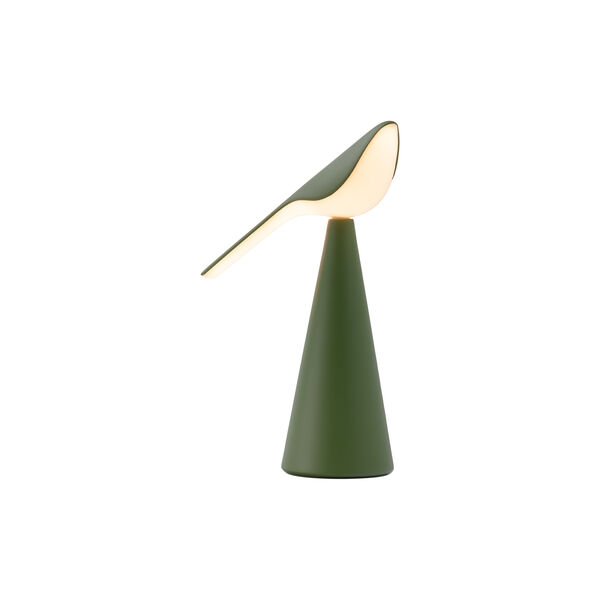 TIKI | T2 | Olive Green | Portable Table Lamp, Established & Sons