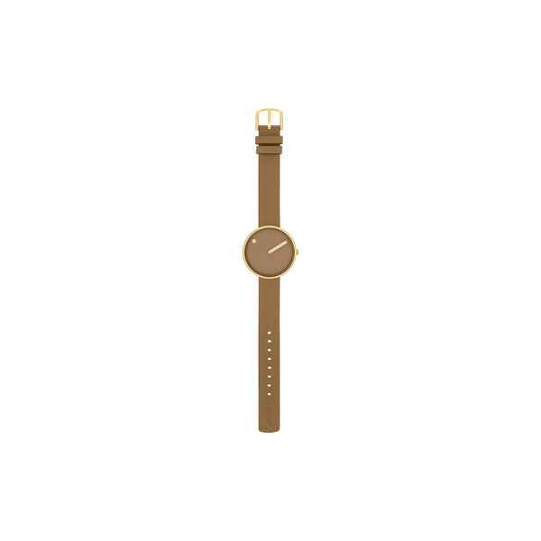 PICTO armbandsur, cappuccino brown/gold/cappuccino brown PICTO armbandsur, cappuccino brown/gold/cappuccino brown, PICTO
