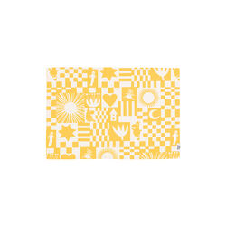 Mumin bordstablett Party, yellow, Moomin Arabia