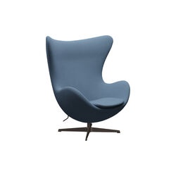 Ägget™ 3316 Loungestol, Christianshavn 1152 light blue/brown bronze, Fritz Hansen