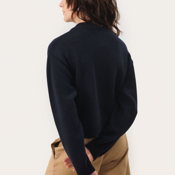 MarilouPW Cardigan, dark navy, Part Two