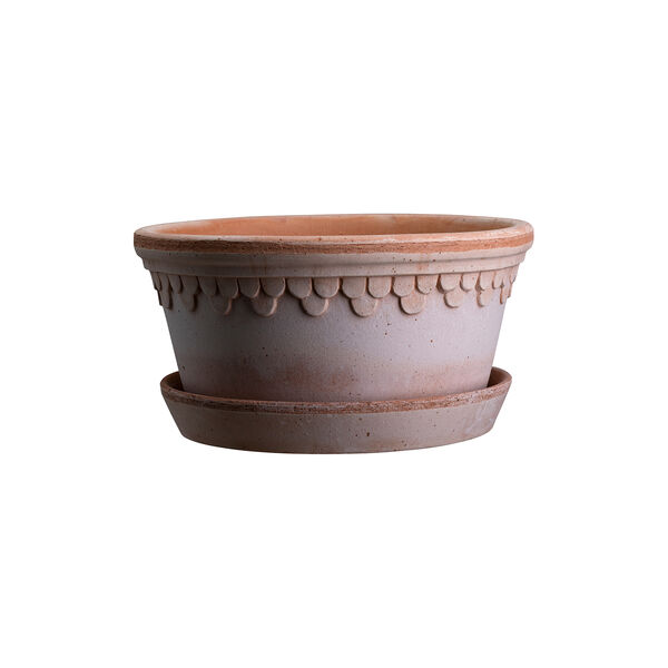 Københavner RAW Low Ø 25 cm kruka, Rosa, Bergs Potter