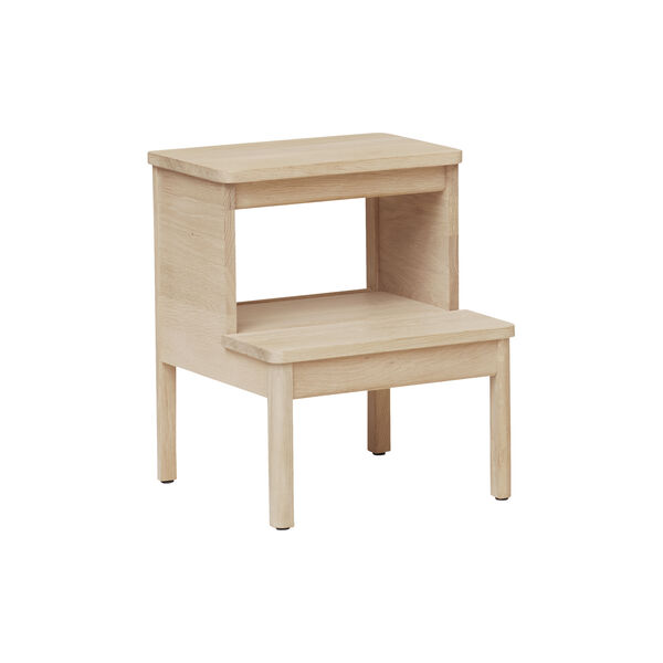 A Line Stepstool, white oak, Form & Refine