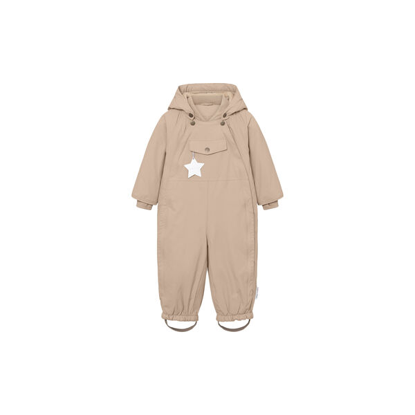 MATWISTI Fleece Lined Snowsuit, savannah tan, Mini A Ture