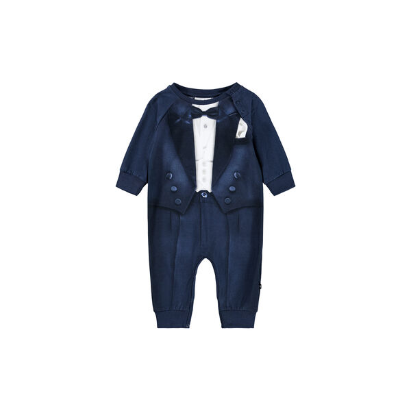 Fairfax Bodystocking, tuxedo baby, Molo