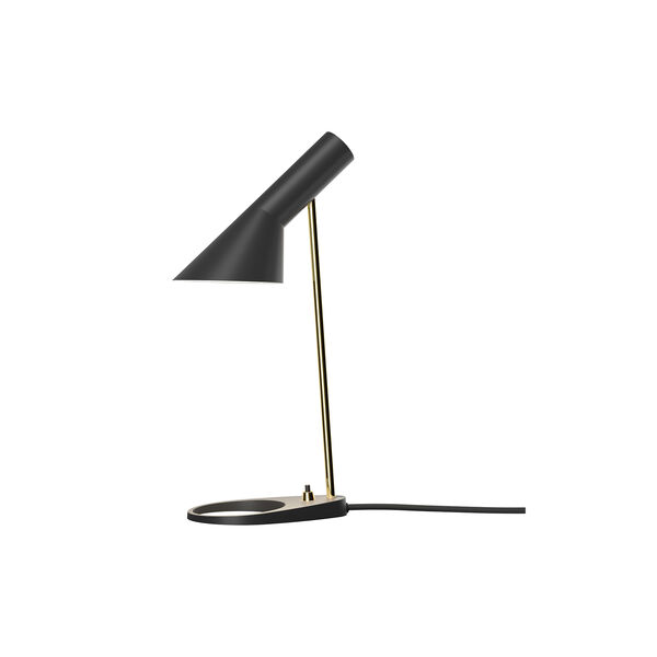 AJ Mini Bordslampa, brass/black, Louis Poulsen