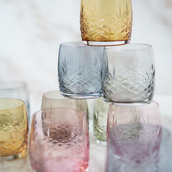 Crispy Aqua glas, sapphire, Frederik Bagger