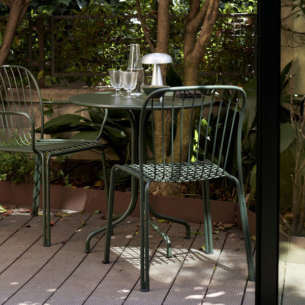 Thorvald SC95 Outdoor Armchair, bronze green, &Tradition