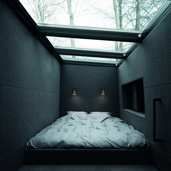 Vipp524 v&auml;ggspot, svart, Vipp