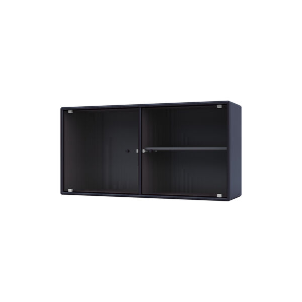 RIPPLE I Vitrine Cabinet, 147 shadow, Montana Furniture