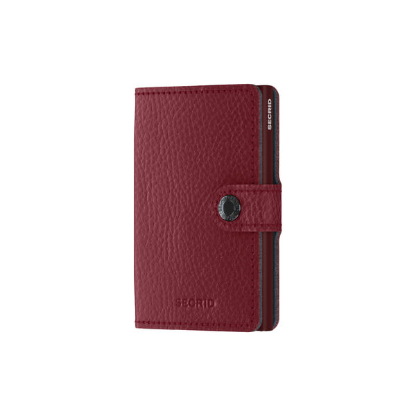 Miniwallet, vegetable tanned rosso/bordeaux, Secrid