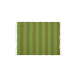 The Polychrome Throw, 01003 green sage, Silkeborg Uldspinderi