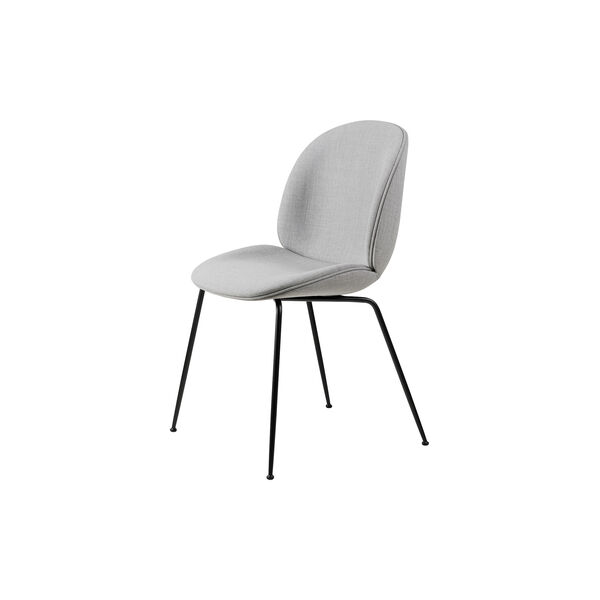 Beetle Dining Chair Fully Upholstered, Remix 123/black matt, GUBI