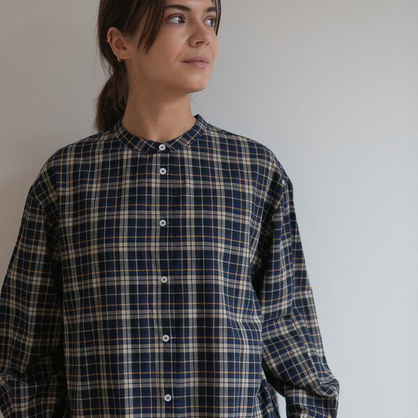 ISOLDE SHIRT, storm, Studio Feder