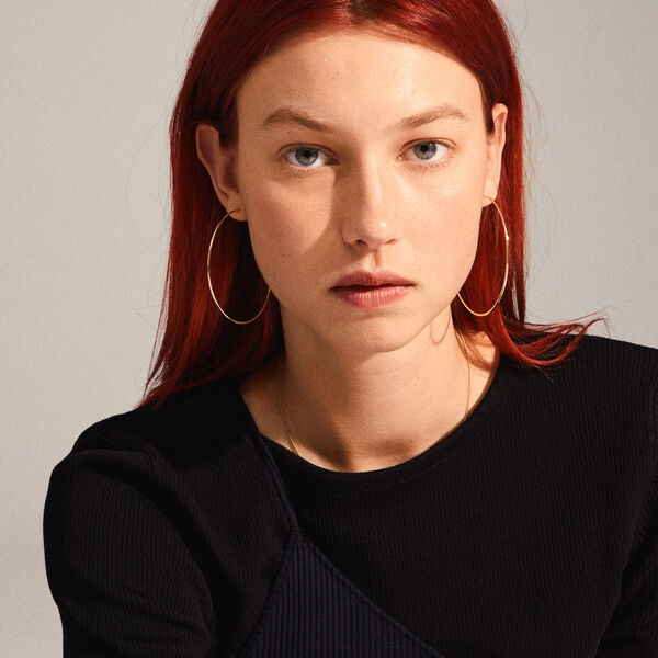 SANNE Hoops X Large, guldpl&auml;terat, Pilgrim