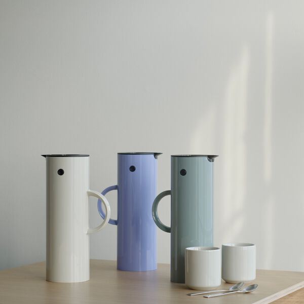 EM77 termoskanna, sand, Stelton