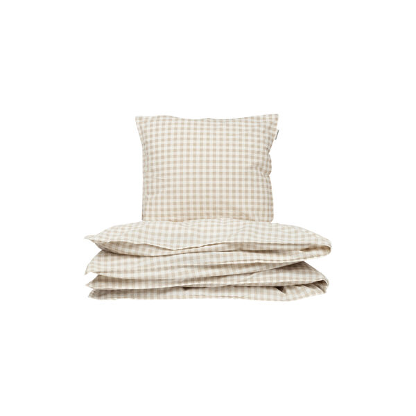 2-delat bäddset - Gingham Oat 2-delat bäddset - Gingham Oat, Studio Feder