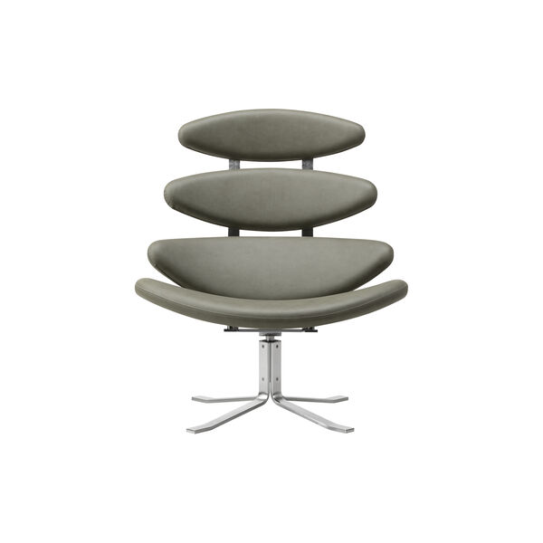 Corona Chair, dark green 40787, Fredericia Furniture