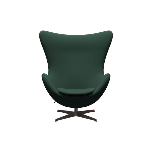 &Auml;gget&trade; 3316 Loungestol, Christianshavn 1160 dark green uni/brown bronze, Fritz Hansen