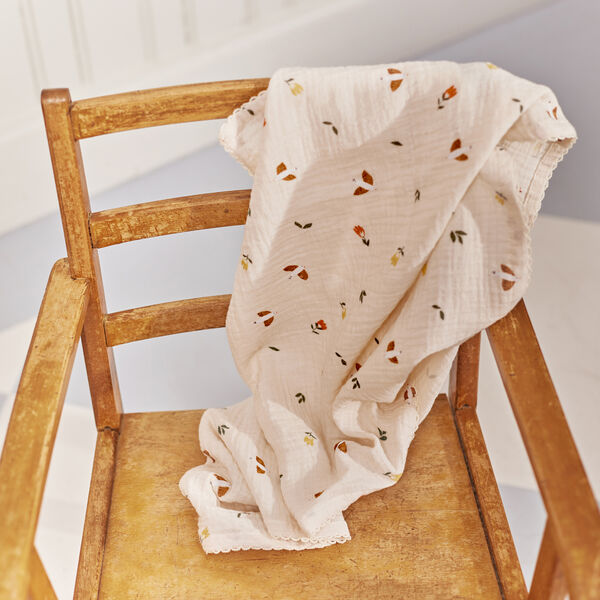 Mio Muslin Cloths, songbirds, Dear April