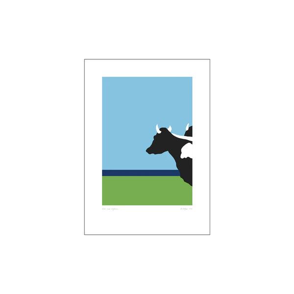Cows at the Vejlerne, Poster & Frame