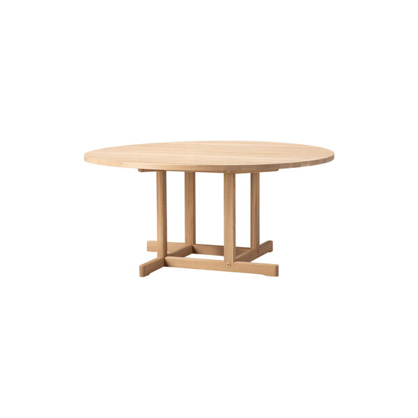 BM80 Mogensen Coffee Table &Oslash; 120 cm, light oiled oak, Fredericia Furniture