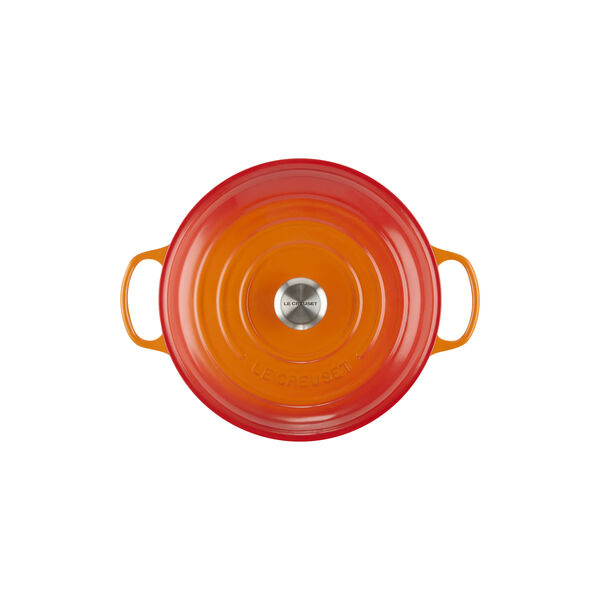 Signature gjutj&auml;rn buff&eacute;tgryta 30 cm, volcanic, Le Creuset