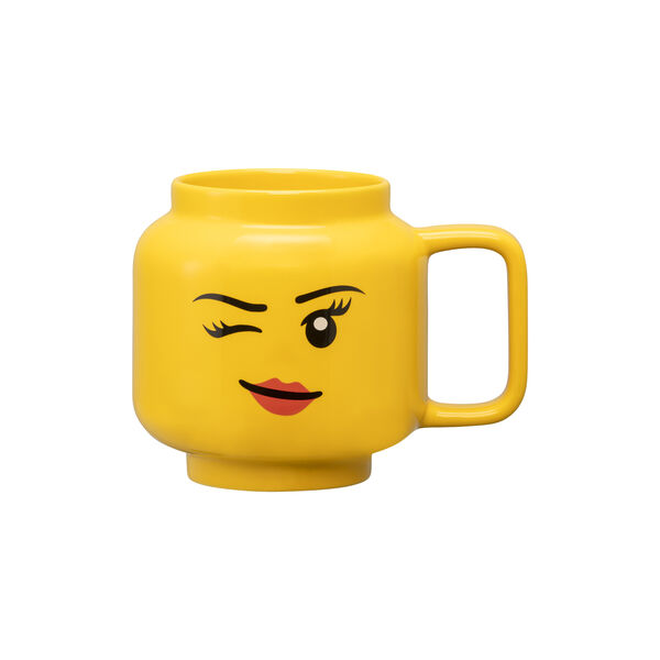 LEGO&reg; Mugg, winking girl, Room Copenhagen