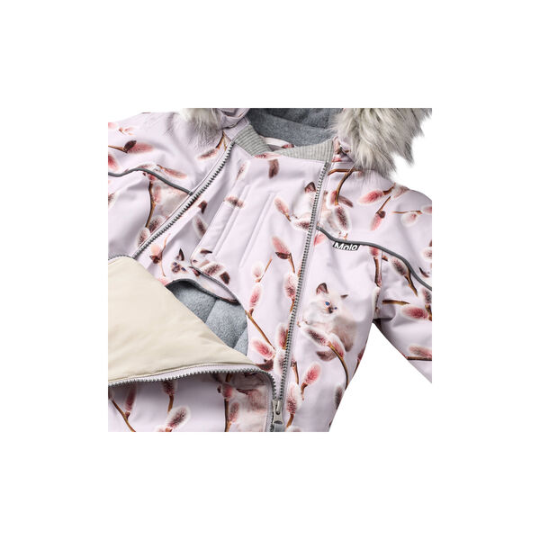 Pyxis Fur snöoverall, willow kitten, Molo