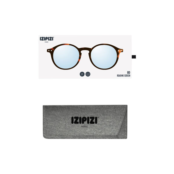 #D READING SCREEN Glasses, tortoise, IZIPIZI