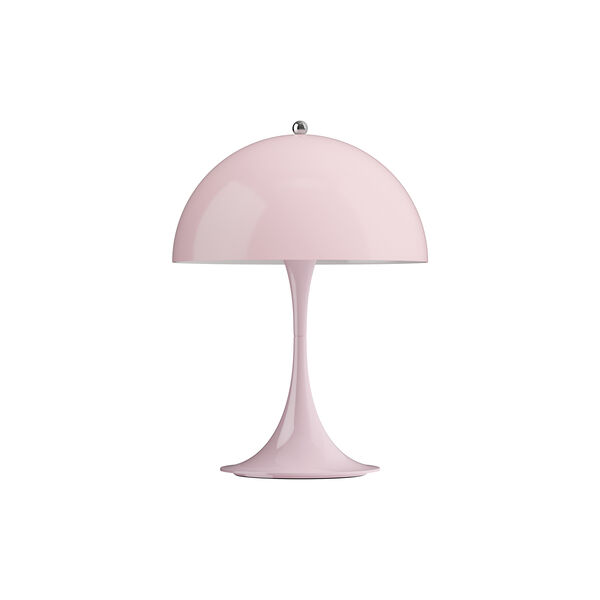 Panthella 250 Portable Table Lamp, opal pale rose, Louis Poulsen