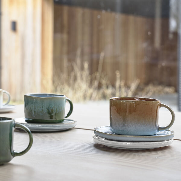 Styles tefat 2 st., gr&auml;ddvit, Villa Collection