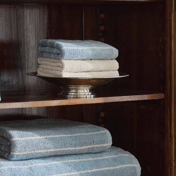 STRIPE 1979 vaskekluter, blue hour, Georg Jensen Damask