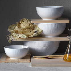 White Fluted sk&aring;l 110 cl, Royal Copenhagen