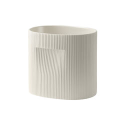 Ridge Planter, off white, Muuto