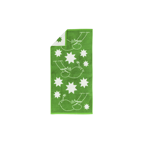Moomin badhandduk Stars green, Moomin Arabia