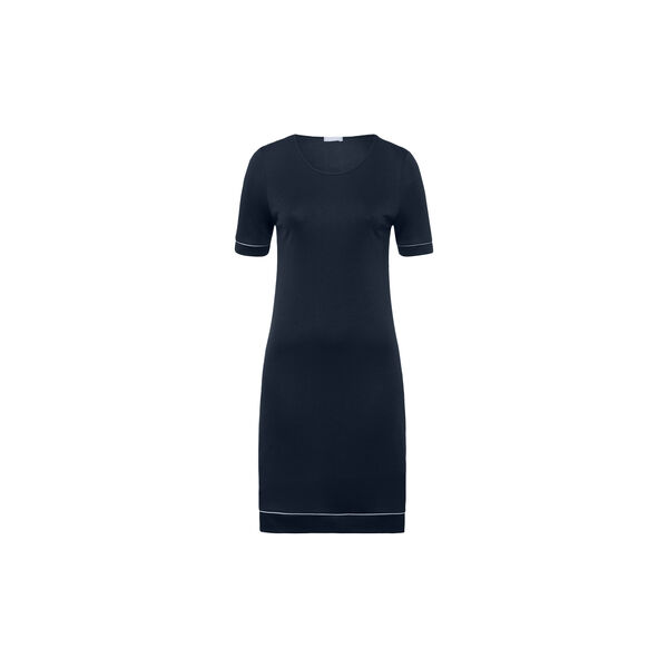 Natural Comfort SS Nightdress, deep navy Natural Comfort SS Nightdress, deep navy, HANRO