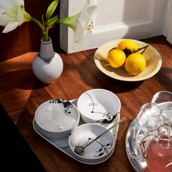 Black Fluted Mega serveringsset, Royal Copenhagen