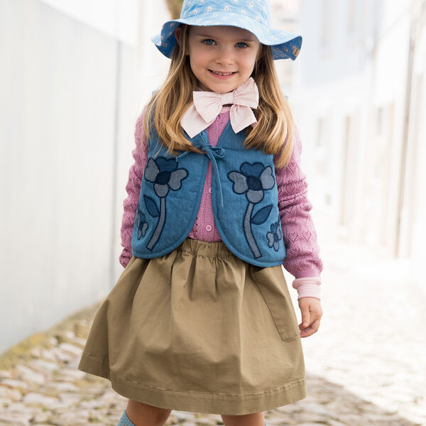 Joyce Vest, blue denim, MarMar Copenhagen