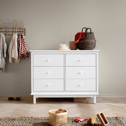 Seaside Dresser with 6 Drawers, Oliver Furniture